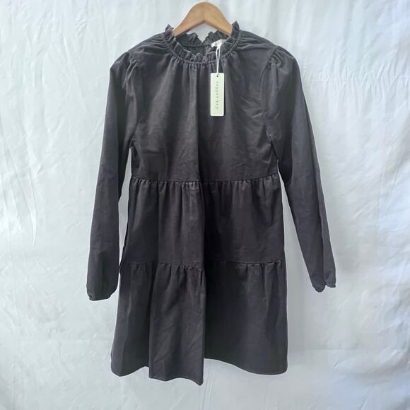 Copper Key Dresses & Skirts - NWT Copper Key. Long Sleeve Corduroy Babydoll Dress Women's Size XS